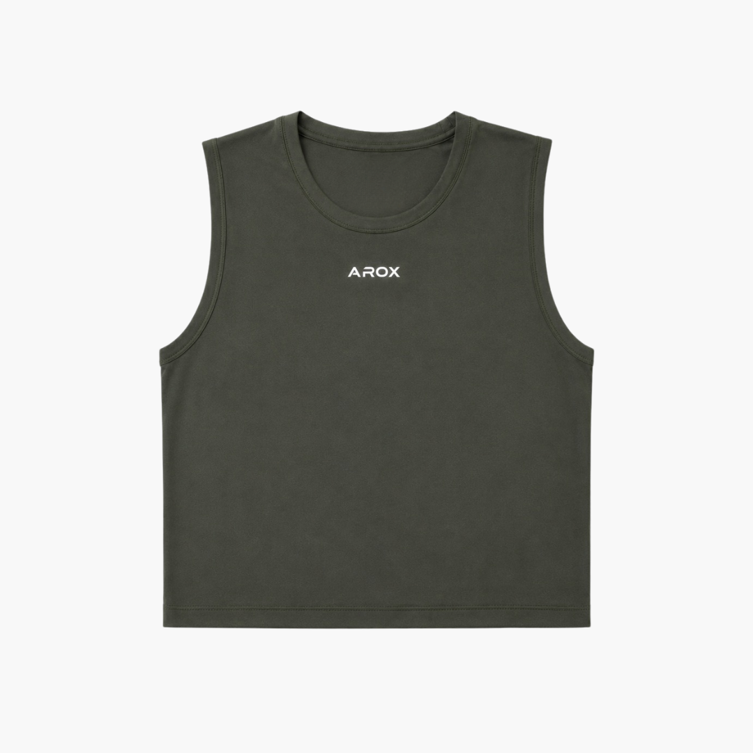 SportsTech womens tank top (Dark grey)