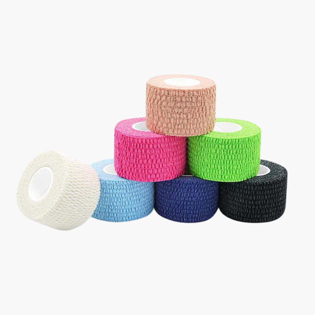 Flextape uden lim rester 1 kasse (30 ruller)