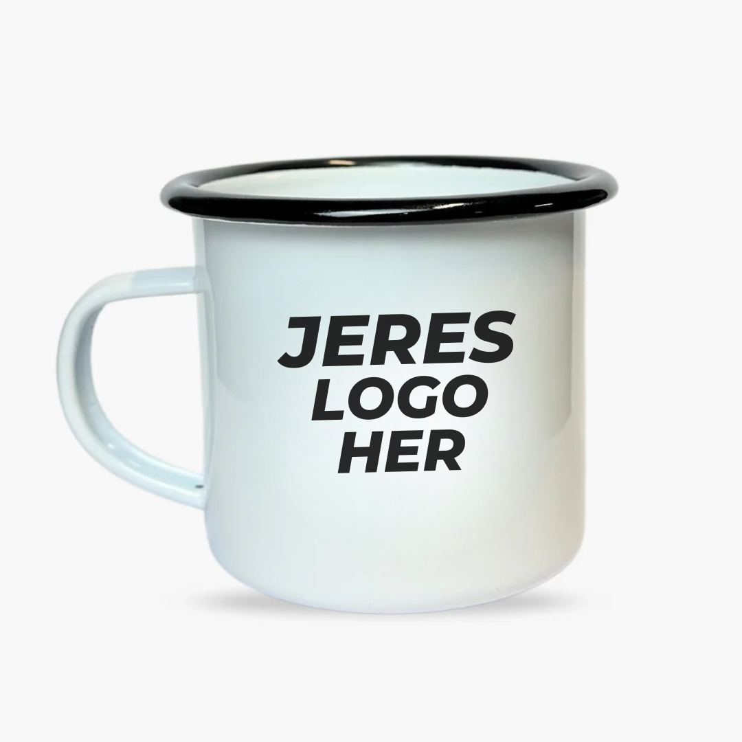 Emalje kop med jeres logo