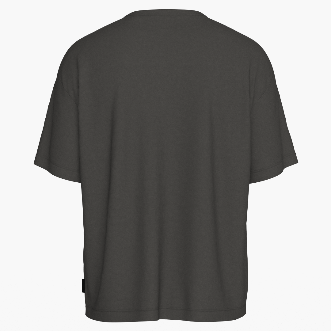 SportsTech oversized t-shirt grå