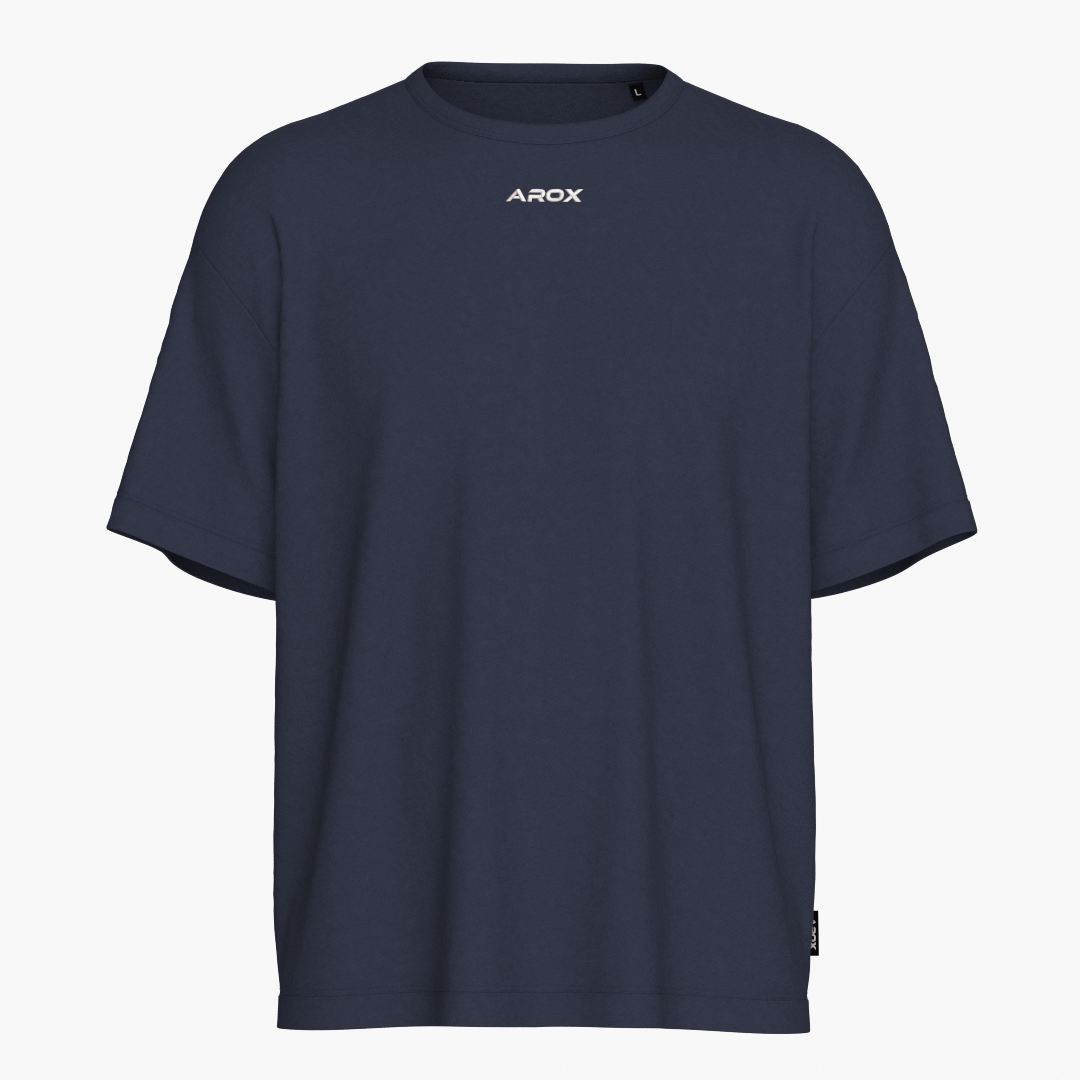 SportsTech oversized t-shirt navy blå