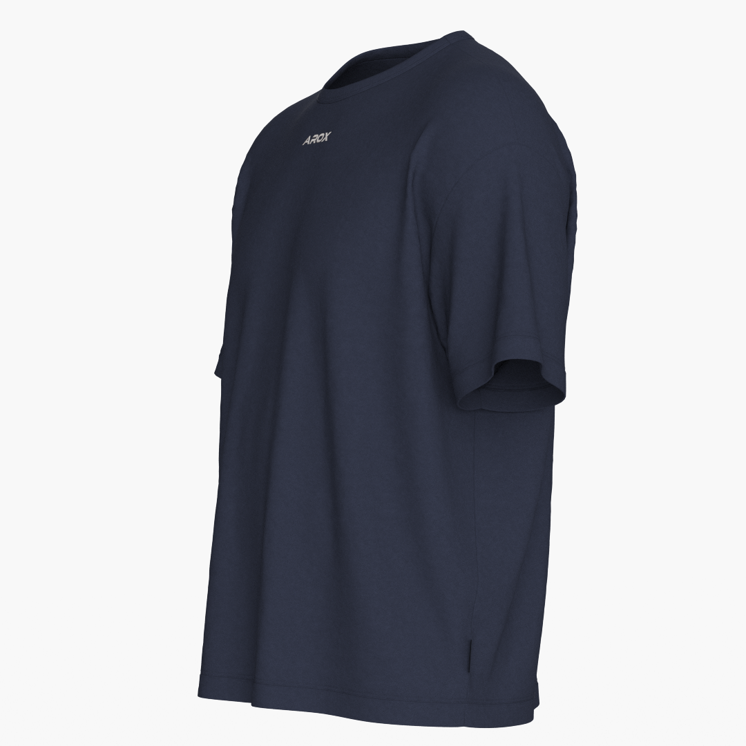 SportsTech oversized t-shirt navy blå