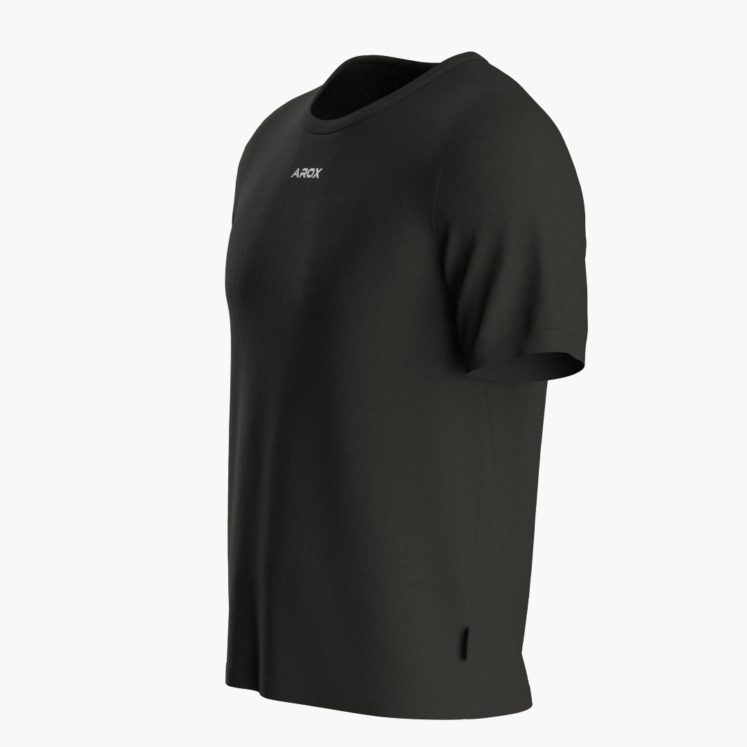 SportsTech unisex T-shirt mørkegrå
