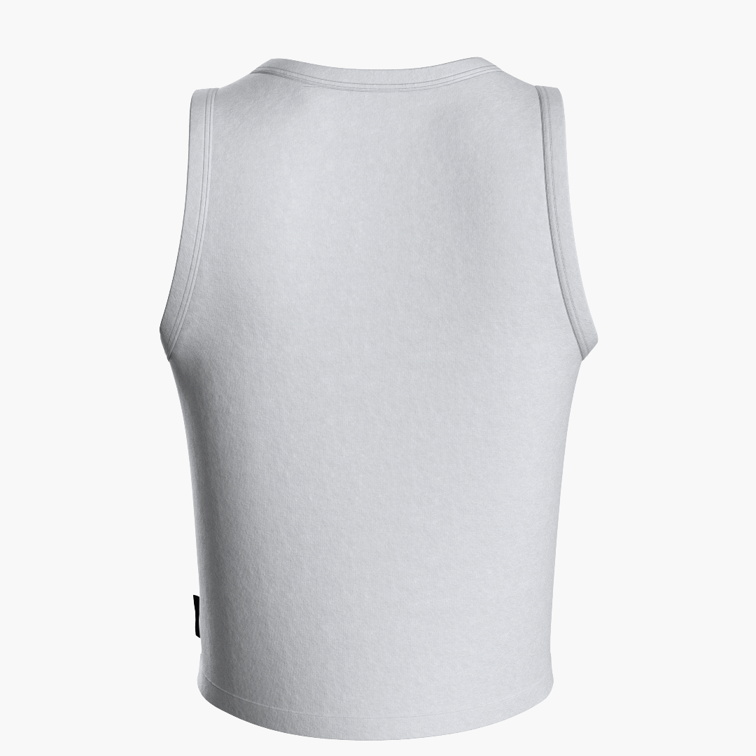SportsTech women crop top (light grey)