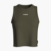 SportsTech women crop top (Ranger Green)