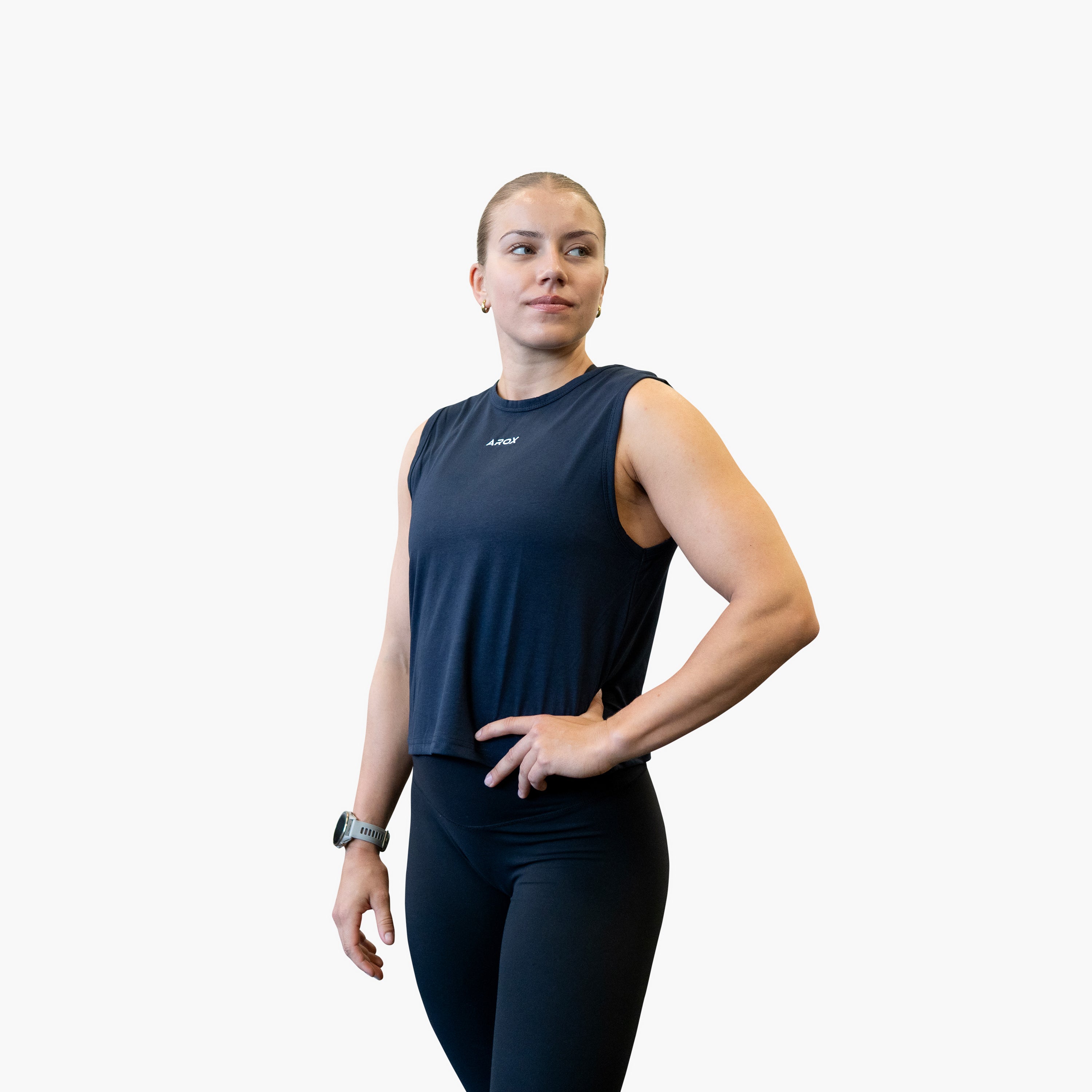 SportsTech womens tank top (Navy blue)