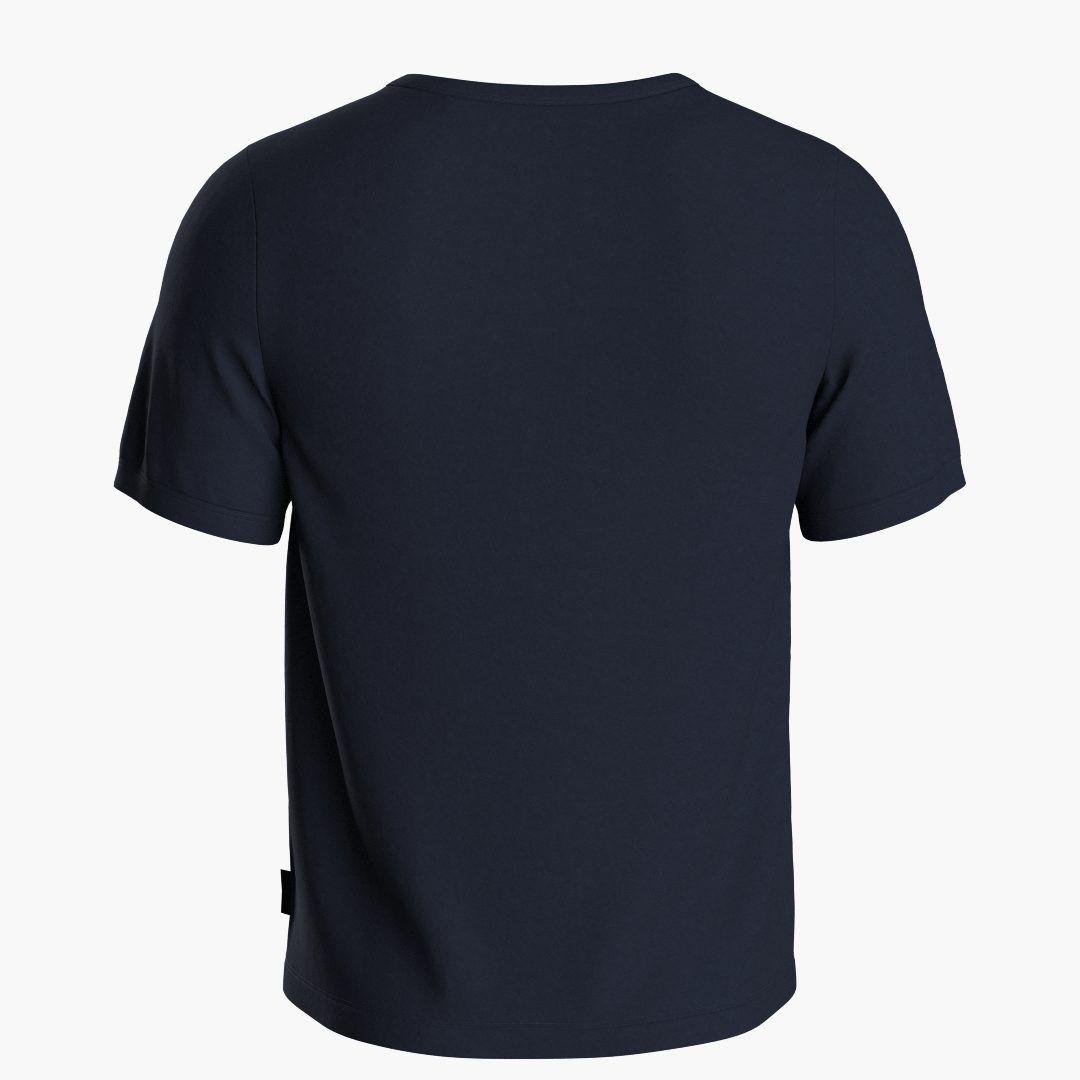 SportsTech unisex T-shirt navy blå